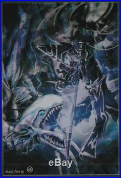 (100)Yu-Gi-Oh Standard Size Dark Magician vs Blue-Eyes White Dragon Card Sleeves