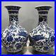 13-2-China-ancient-Qing-Dynasty-Qianlong-Blue-white-Dragon-pattern-a-pair-vase-01-qf