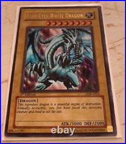 1996 blue eyes white dragon 1st edition