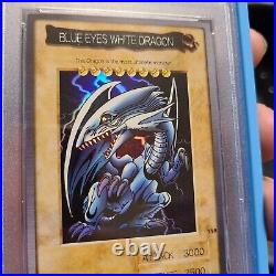 1998 Yu-Gi-Oh! English Bandai Blue Eyes White Dragon #118 PSA 10 Low Pop