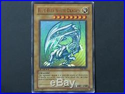 1st Edition Blue-Eyes White Dragon SDK-001 Yugioh Card (Near Mint)