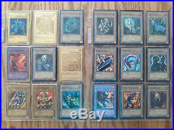 1st Edition Legend of Blue-Eyes White Dragon COMPLETE SET YuGiOh LOB BGS PSA 10