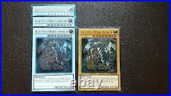 1x Ultimate Rare GHOST Blue-Eyes White Dragon YSKR-EN001 Altered Art Misprint