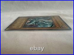 2002 Blue-Eyes White Dragon Yugioh Trading Card NA 1st Ed LOB-001 LP EX/VG+