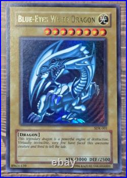 2002 SDK 001 Blue-Eyes White Dragon Ultra Rare Ultra Rare Yu-Gi-Oh 2002 SDK 001 Blue-Eyes White Dragon Ultra Rare Ultra Rare Yu-Gi-Oh