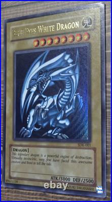 2002 SDK 001 Blue-Eyes White Dragon Ultra Rare Ultra Rare Yu-Gi-Oh 2002 SDK 001 Blue-Eyes White Dragon Ultra Rare Ultra Rare Yu-Gi-Oh