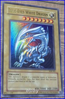 2002 SDK 001 Blue-Eyes White Dragon Ultra Rare Ultra Rare Yu-Gi-Oh 2002 SDK 001 Blue-Eyes White Dragon Ultra Rare Ultra Rare Yu-Gi-Oh
