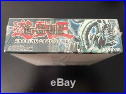 2002 Sealed Legend of Blue Eyes White Dragon 1st Wavy Booster Box YuGiOh