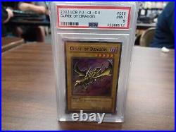 2002 YU-GI-Oh Legend Of Blue Eyes White Curse of Dragon LOB-066 Super Rare PSA 9