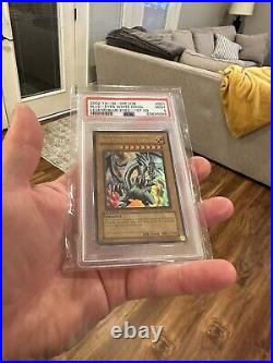 2002 Yu-Gi-Oh! 1st Edition Holo Blue-Eyes White Dragon #LOB-001 PSA 9 MINT