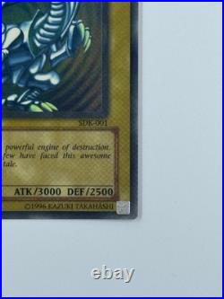2002 Yu-Gi-Oh! Blue Eyes White Dragon SDK-001 Ultra Rare (NM / MINT) Kaiba Deck 2002 Yu-Gi-Oh! Blue Eyes White Dragon SDK-001 Ultra Rare (NM / MINT) Kaiba Deck
