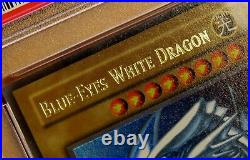 2002 Yu-Gi-Oh! Blue-Eyes White Dragon Starter Deck Kaiba 1st SDK-001 PSA8 Yugioh