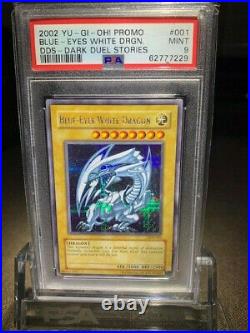 2002 Yu-Gi-Oh! Dark Duel Stories Promo Blue-Eyes White Dragon #DDS-001 PSA 9 MT