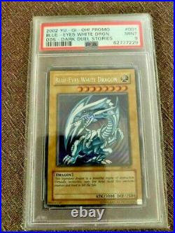 2002 Yu-Gi-Oh! Dark Duel Stories Promo Blue-Eyes White Dragon #DDS-001 PSA 9 MT