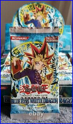 2002 Yu-Gi-Oh! Legend Of Blue Eyes White Dragon Non 1st Edition Booster Packs