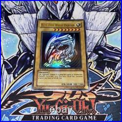 2002 Yugioh SDK-001 Blue-Eyes White Dragon Ultra Rare 1st Edition VG+-LP