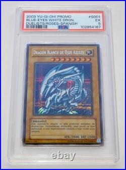 2003 YuGiOh Blue-Eyes White Dragon DDS Dark Duel Stories DOR White Dragon PSA 5 2003 YuGiOh Blue-Eyes White Dragon DDS Dark Duel Stories DOR White Dragon PSA 5