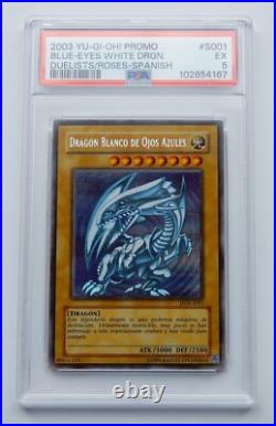 2003 YuGiOh Blue-Eyes White Dragon DDS Dark Duel Stories DOR White Dragon PSA 5 2003 YuGiOh Blue-Eyes White Dragon DDS Dark Duel Stories DOR White Dragon PSA 5