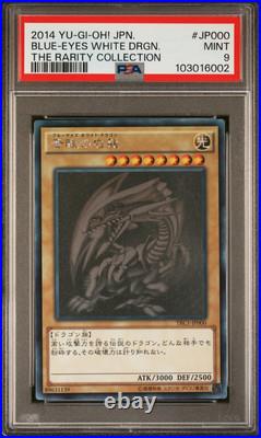 2014 Yu-gi-oh! Jpn Trc1-the Rarity Coll #jp000 Blue-eyes White Dragon Psa 9