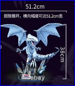 2023 Yugioh Blue-Eyes White Dragon Building Block Figure 1,258 PCS