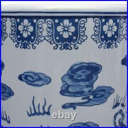 24 Dragon Blue & White Porcelain Umbrella Stand 24 Dragon Blue & White Porcelain Umbrella Stand