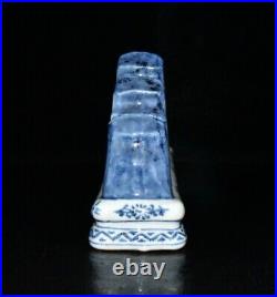 8.8 Old ming dynasty yongle mark blue white Porcelain Dragon pattern penholder