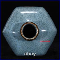 9.0 china antique song dynasty ru kiln porcelain blue white dragon pulm vase 9.0 china antique song dynasty ru kiln porcelain blue white dragon pulm vase