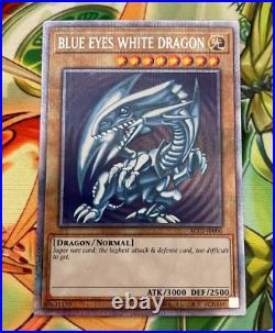 AC02-JP000 Yugioh Japanese Blue-Eyes White Dragon Prismatic Near Mint-MT