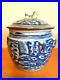 Antique-Chinese-Blue-and-white-Dragon-Lidded-Jar-19th-Century-01-thln