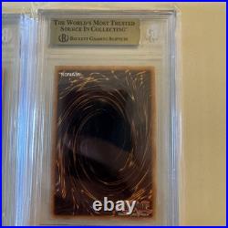 BGS 9.5 Quarter Century Dark Magician And Blue Eyes White Dragon! Gem Mint BGS 9.5 Quarter Century Dark Magician And Blue Eyes White Dragon! Gem Mint