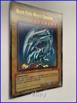 Blue-Eyed White Dragon, Blue-Eyed White Dragon English edition SDK-001 Used