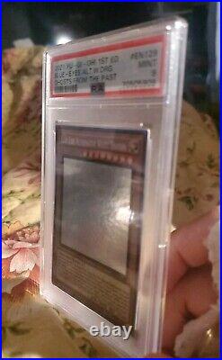 Blue Eyes Alternative White Dragon Ghost Rare PSA 9 Ghosts from the Past Yugioh