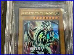 Blue-Eyes White Dragon 1st Edition BGS 9.5 Quad Legend of Blue Eyes Gem Mint