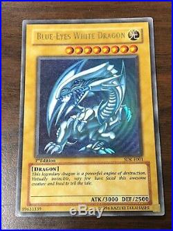 Blue-Eyes White Dragon 1st Edition SDK-E001 English NM/LP