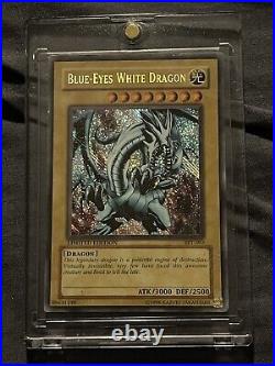 Blue-Eyes White Dragon BPT-003 REVERSE Secret Rare Misprint Error NM