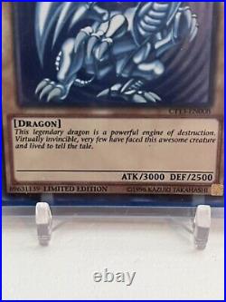 Blue-Eyes White Dragon BPT-003 Secret Rare Yugioh Card and CT13-EN008 LE
