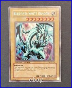 Blue Eyes White Dragon BPT-003 Ultra Rare Limited Edition! PSA Worthy! Mint