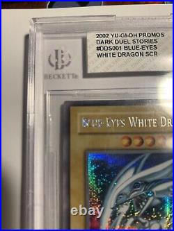 Blue-Eyes White Dragon DDS-001 BGS 7.5. No Reserve