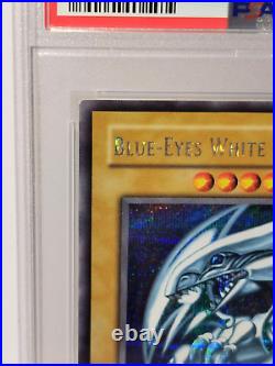 Blue-Eyes White Dragon DDS-001 PSA 9 Prismatic Secret Rare Yu-Gi-Oh