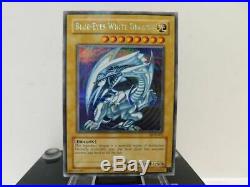 Blue Eyes White Dragon DDS-001 Secret Rare Yugioh Card Dark Dual Stories Promo
