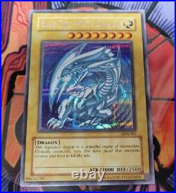 Blue-Eyes White Dragon Dark Duel Stories DDS-001 Secret Rare Yugioh Card Eng