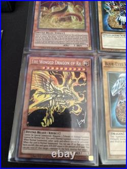Blue Eyes White Dragon Dark Magician Card Lot