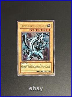 Blue-Eyes White Dragon LDD-S001 Ultra Rare 1st Edition NM