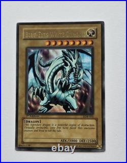 Blue-Eyes White Dragon LOB-001 The Legend of Blue Eyes White Dragon 1st Edition Blue-Eyes White Dragon LOB-001 The Legend of Blue Eyes White Dragon 1st Edition
