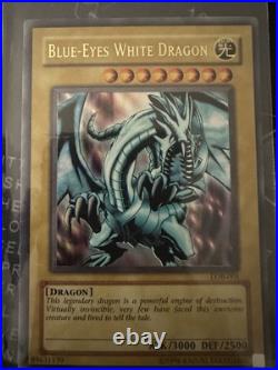 Blue-Eyes White Dragon LOB-001 The Legend of Blue Eyes White Dragon 1st Edition