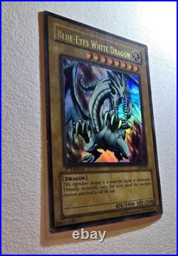 Blue-Eyes White Dragon LOB-001 The Legend of Blue Eyes White Dragon 1st Edition Blue-Eyes White Dragon LOB-001 The Legend of Blue Eyes White Dragon 1st Edition