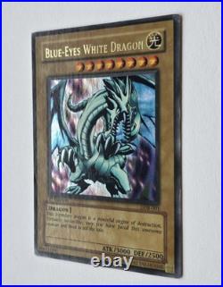 Blue-Eyes White Dragon LOB-001 The Legend of Blue Eyes White Dragon 1st Edition Blue-Eyes White Dragon LOB-001 The Legend of Blue Eyes White Dragon 1st Edition