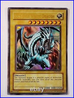 Blue-Eyes White Dragon LOB-001 The Legend of Blue Eyes White Dragon Unlimited