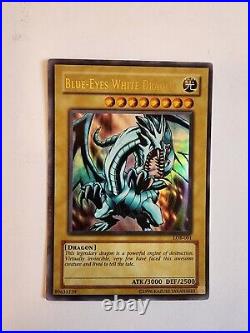 Blue-Eyes White Dragon LOB-001 The Legend of Blue Eyes White Dragon Unlimited