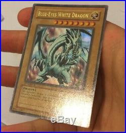 Blue-Eyes White Dragon LOB-001 Ultra Rare 1ST EDITION NORTH AMERICAN